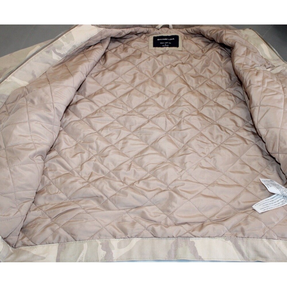 Abercrombie‎ & Fitch Camo Workwear Field Chore Jacket Mens Large Utility Boxy - Picture 3 of 10